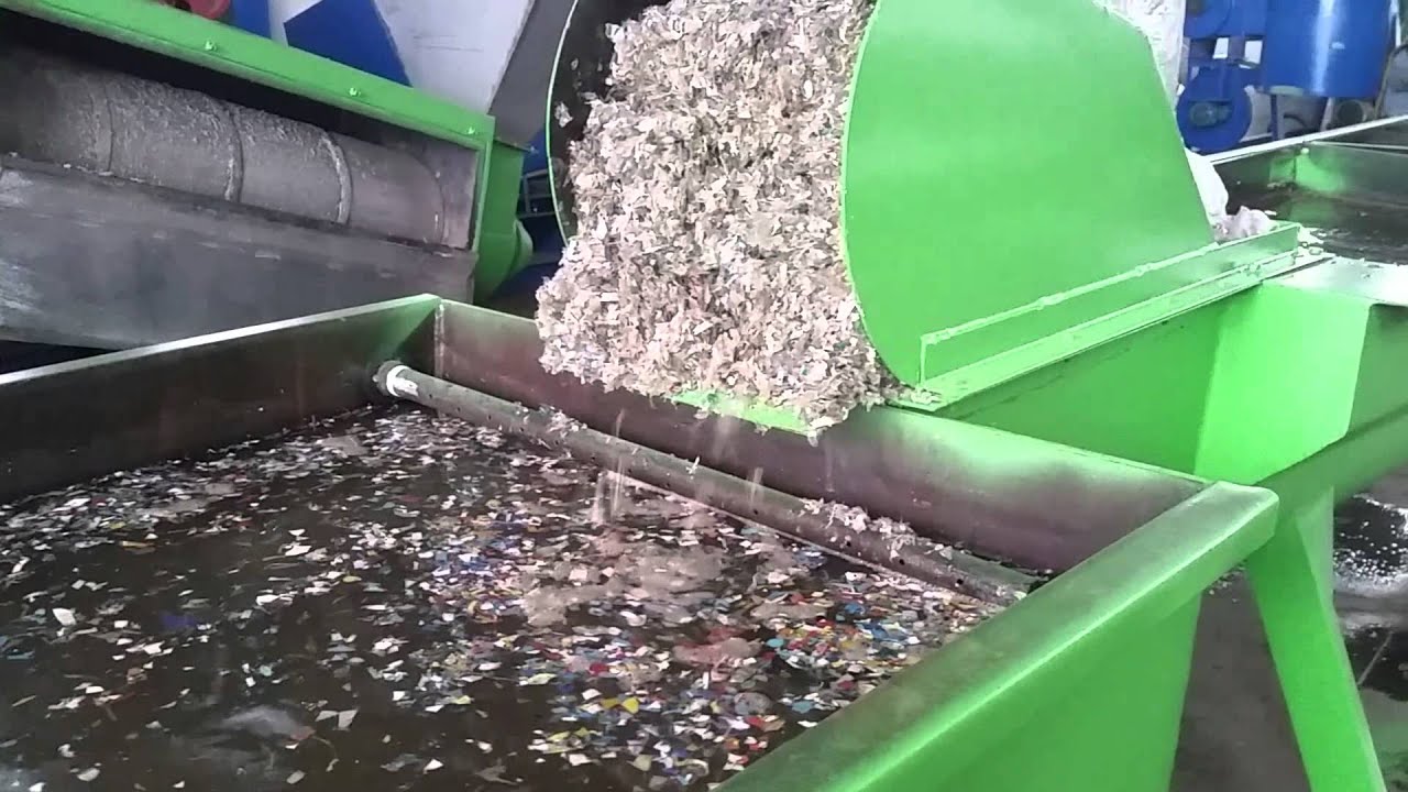 Servicio lavado de plástico